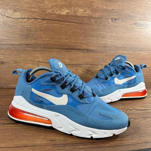 Nike Other - Nike Air Max 270 React Athletic Shoes Men’s Size 8.5 Blue